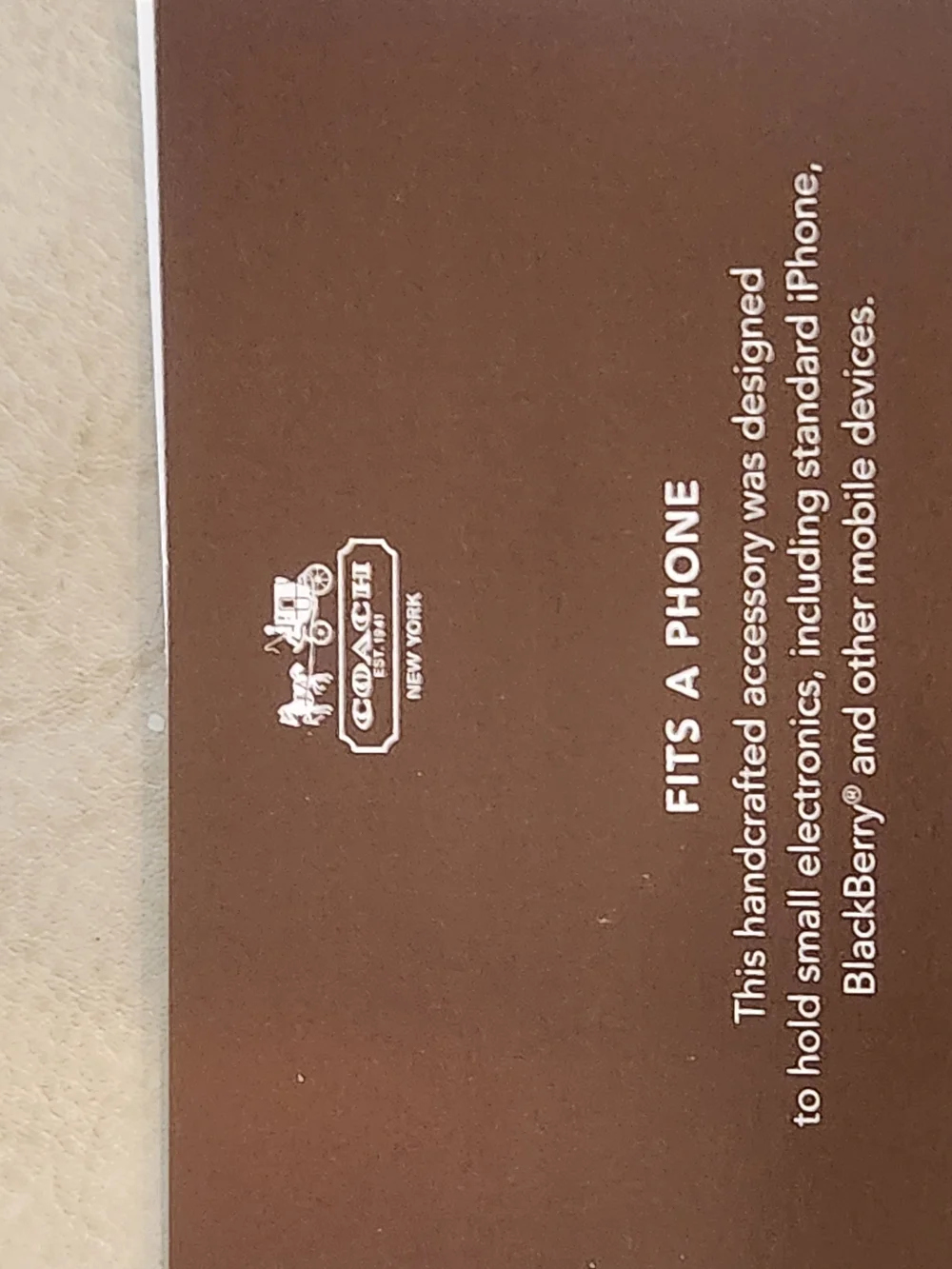 Coach Black Signature EAST/WEST Jacquard Wristlet with Hang Tag NWT - Picture 12 of 12